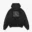 Straight Outta Salem Men/Unisex Acid Wash Hoodie in Black Color
